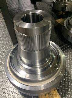 Output Cover & Splined Hub